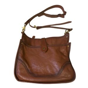 Frye Brown Leather Shoulder Bag